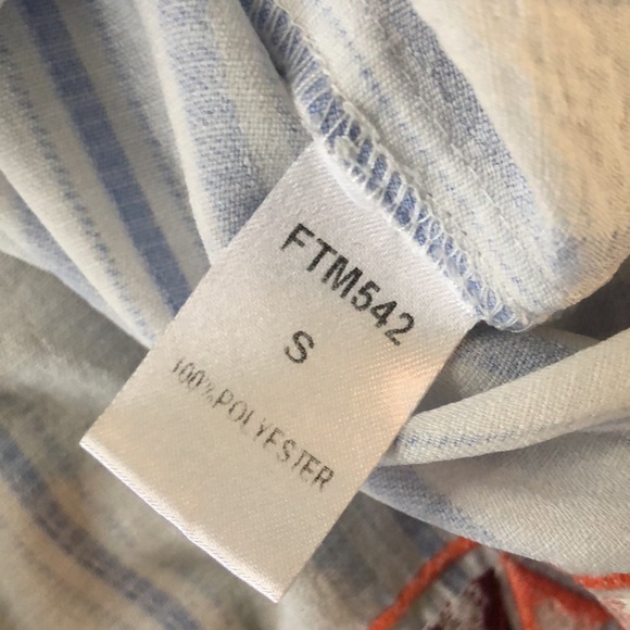 THML Baby Doll Embroidered Detail Top - Picture 6 of 7